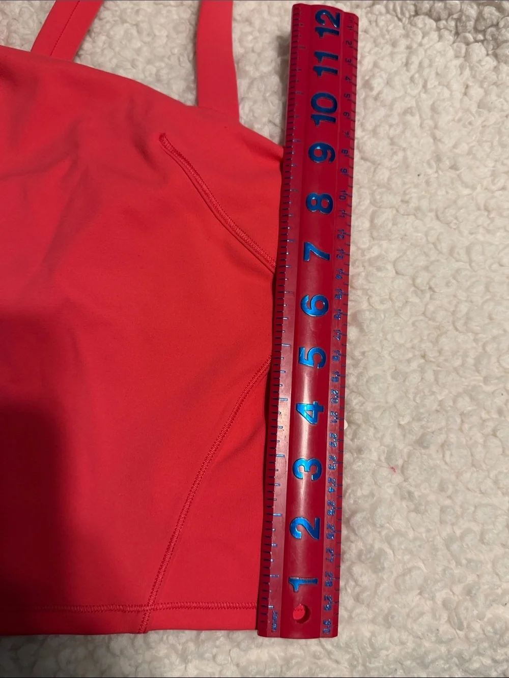 Lululemon Women’s Coral Pink Sports Bra sz 4
